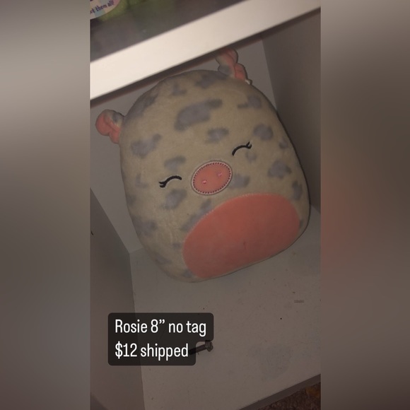 Squishmallow Rosie 8” - Picture 1 of 1